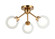 SOLARIS LED Chandelier in Aged Gold Brass (423|X33003AG)