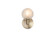 Cloudburst One Light Wall Sconce in Champagne Gold (423|W33801CG)
