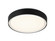 Alamus LED Wall Sconce in Black White (423|M10601BKWH)