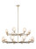 Cloudburst 18 Light Pendant in Champagne Gold (423|C33818CG)
