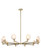 CLOUDBURST Ten Light Pendant in Champagne Gold (423|C33810CG)