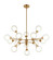 Solaris LED Pendant in Aged Gold Brass (423|C33015AG)