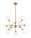 SOLARIS LED Pendant in Aged Gold Brass (423|C33012AG)