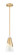 Aimie One Light Pendant in Modern Gold (224|828P7-ROD-MGLD)