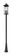 Tiberius Six Light Outdoor Post Mount in Black (224|5017PHXLR-519P-BK)