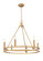 Dennison Six Light Chandelier in Signature Brass (224|4005-6SBR)
