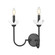 Allistair Two Light Wall Sconce in Matte Black (224|352-2S-MB)