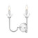 Allistair Two Light Wall Sconce in Brushed Nickel (224|352-2S-BN)