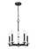 Kaden Five Light Chandelier in Matte Black (224|3045-5MB)