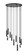 Stari 11 Light Chandelier in Matte Black (224|1956P-11R-MB)
