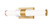 Egon LED Vanity in Modern Gold (224|1015-18W-MGLD-LED)