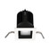 Volta LED Regressed Downlight Trim in Black/White (34|R2SD1T-WTWB-BKWT)