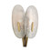 Izara Two Light Wall Sconce in Mercury (314|DWI25)