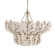 Bilal Eight Light Chandelier in Ivory (314|DLS14)