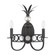 Hearst Two Light Wall Sconce in Black Tourmaline (51|9-1207-2-188)