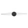 Beaumont LED Bathroom Vanity in Black Lustre (51|8-5204-28-335)