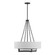 Brentwood Four Light Pendant in Matte Black (51|7-4999-4-89)