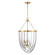 Jennings Three Light Pendant in Warm Brass (51|3-2999-3-322)