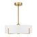 Mansell LED Fan D'Lier in Warm Brass (51|26-FD-775-322)
