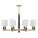 Conrad Eight Light Chandelier in Warm Brass (51|1-4605-8-322)