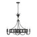 Hearst Eight Light Chandelier in Black Tourmaline (51|1-1205-8-188)