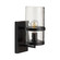 Chamberlain One Light Wall Sconce in Dark Bronze (16|30031TCDBZ)