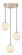 NIKINI LED Pendant in Aged Gold Brass (423|C41713CG)