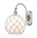 Ballston One Light Wall Sconce in Brushed Satin Nickel (405|918-1W-SN-G121-10RW)