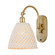 Ballston One Light Wall Sconce in Satin Gold (405|918-1W-SG-NBD-9-NAT)