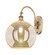 Ballston One Light Wall Sconce in Brushed Brass (405|918-1W-BB-G128-12)