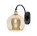 Ballston One Light Wall Sconce in Black Antique Brass (405|918-1W-BAB-G128-10)
