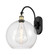 Ballston One Light Wall Sconce in Black Antique Brass (405|918-1W-BAB-G122-12)