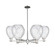 Arcadia Six Light Chandelier in Polished Nickel (405|716-6CR-PN-G372)