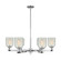Arcadia Six Light Chandelier in Polished Chrome (405|716-6CR-PC-G2511)