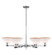 Arcadia Six Light Chandelier in Polished Chrome (405|716-6CR-PC-G131)