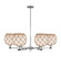 Arcadia Six Light Chandelier in Polished Chrome (405|716-6CR-PC-G121-8RB)