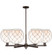 Arcadia Six Light Chandelier in Oil Rubbed Bronze (405|716-6CR-OB-G121-10RW)