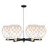 Arcadia Six Light Chandelier in Black Antique Brass (405|716-6CR-BAB-G121-10RW)