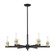 Arcadia Six Light Chandelier in Black Antique Brass (405|716-6CR-BAB)