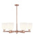 Arcadia Six Light Chandelier in Antique Copper (405|716-6CR-AC-G558-6GWH)