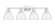 Arcadia Four Light Bath Vanity in Brushed Satin Nickel (405|716-4W-SN-GBD-754)