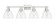 Arcadia Four Light Bath Vanity in Brushed Satin Nickel (405|716-4W-SN-GBD-752)
