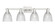 Arcadia Four Light Bath Vanity in Brushed Satin Nickel (405|716-4W-SN-G382)