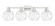 Arcadia Four Light Bath Vanity in Brushed Satin Nickel (405|716-4W-SN-G1215-8)