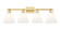 Arcadia Four Light Bath Vanity in Satin Gold (405|716-4W-SG-GBC-81)