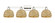 Arcadia Four Light Bath Vanity in Polished Nickel (405|716-4W-PN-RBD-8-NAT)