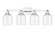 Arcadia Four Light Bath Vanity in Polished Chrome (405|716-4W-PC-G558-6CL)