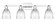 Arcadia Four Light Bath Vanity in Polished Chrome (405|716-4W-PC-G442)