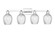 Arcadia Four Light Bath Vanity in Polished Chrome (405|716-4W-PC-G292)