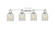 Arcadia Four Light Bath Vanity in Polished Chrome (405|716-4W-PC-G2511)